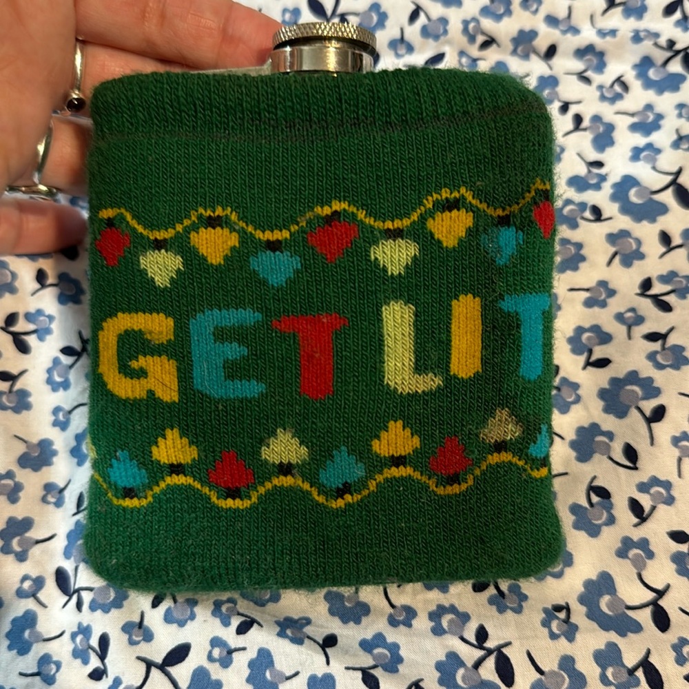 UO Ugly Sweater Flask